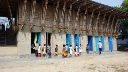 Una escuela METI en Rudrapur (Bangladesh).