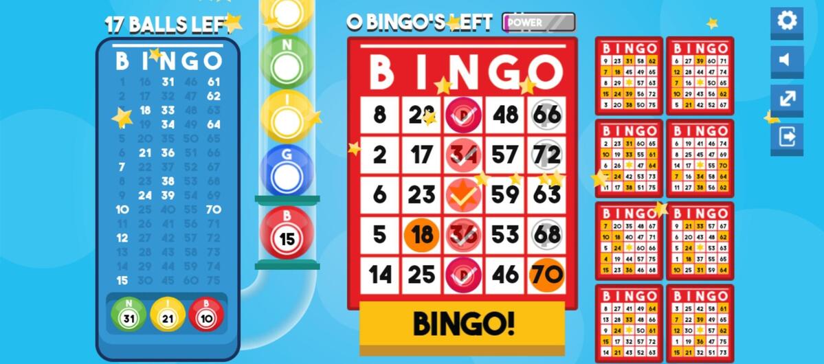 aplicación de bingo