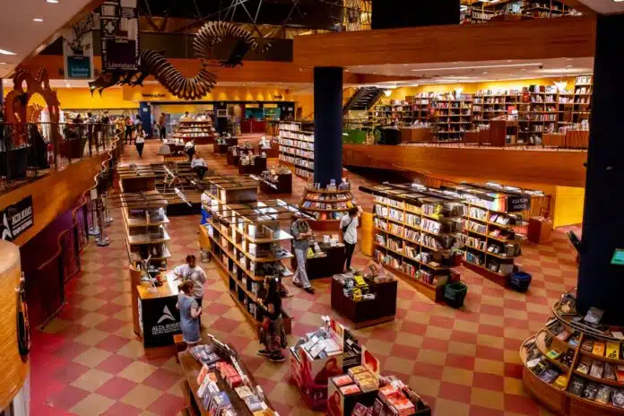 La angustia de la librería más grande de Brasil, la 