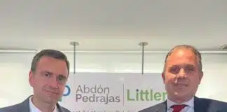 Juan Carlos Fernández y Antonio Pedrajas, socios directores de Abdón Pedrajas Littler. 