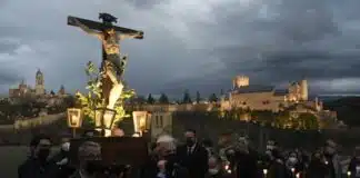 Cristo Muerto del siglo XVII, Segovia, 2022. 