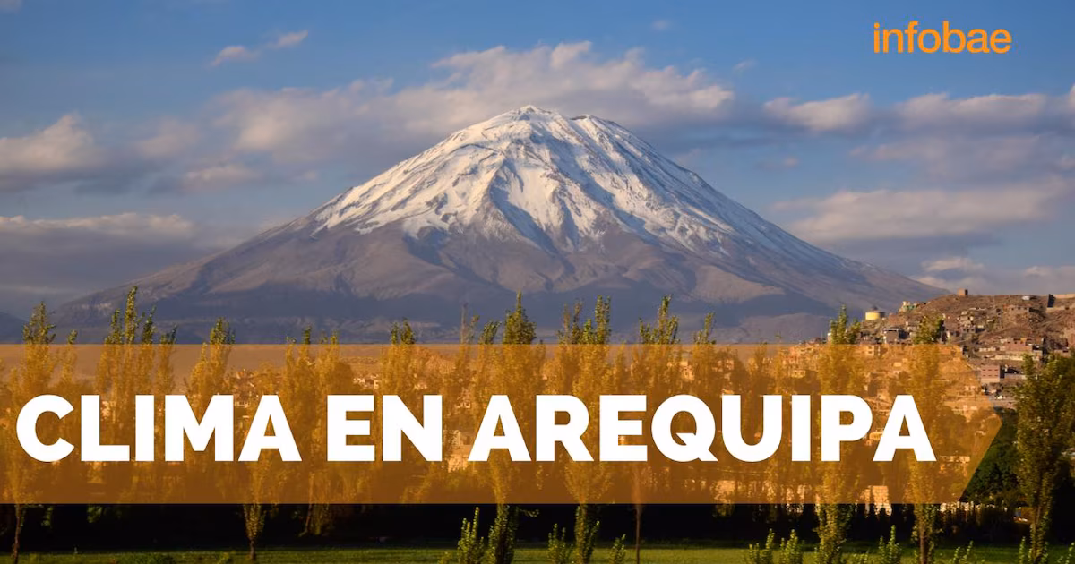 Senamhi anuncia lluvias, nubosidad y variaciones de temperatura en Arequipa este jueves 22 de enero