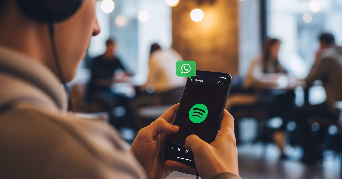Spotify o WhatsApp: la nueva función de grupos para chatear y escuchar música al mismo tiempo