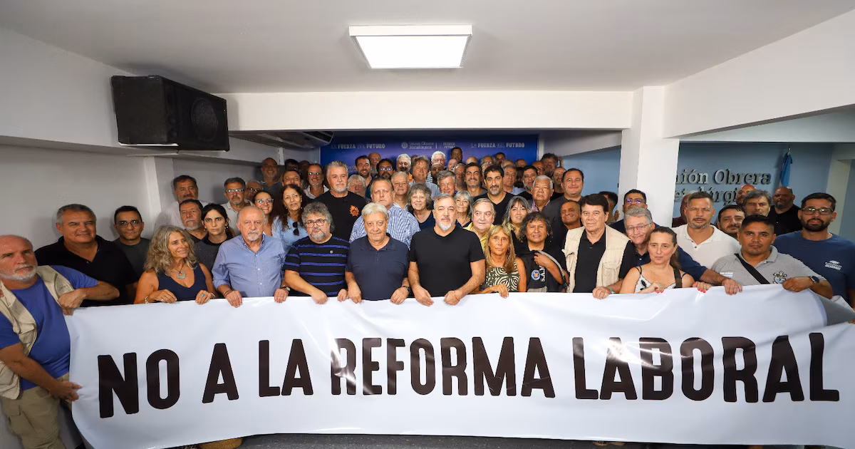 Gremios que integran la CGT y la CTA harán marchas en Córdoba y Rosario contra la reforma laboral