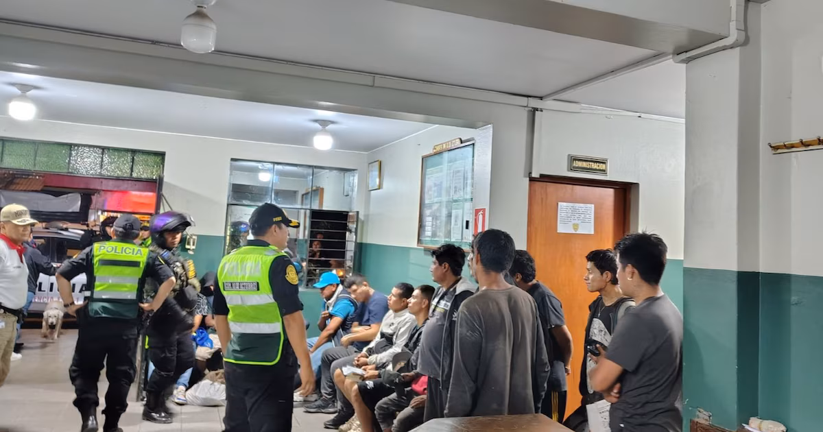 Gran operativo migratorio en Lima: más de 500 extranjeros intervenidos durante control territorial en el Rímac