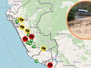 Sutran reporta tráfico restringido en carreteras nacionales por lluvias, huaicos y deslizamientos en varias regiones del país