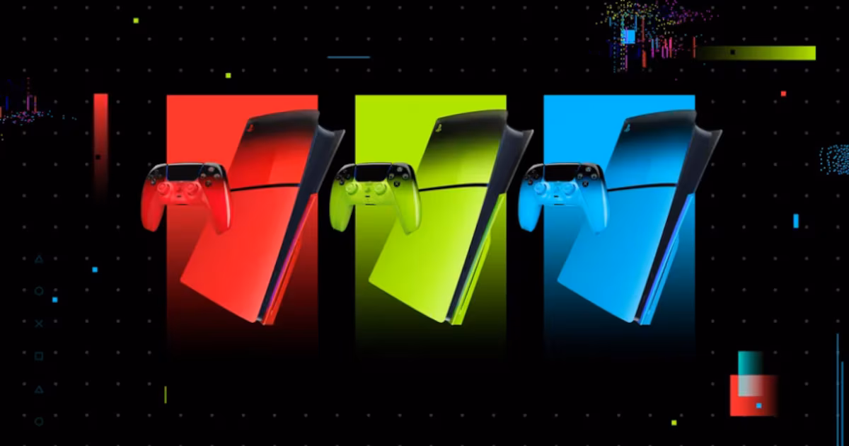 PlayStation revela la colección Hyperpop: tres nuevos colores para el DualSense y la PS5