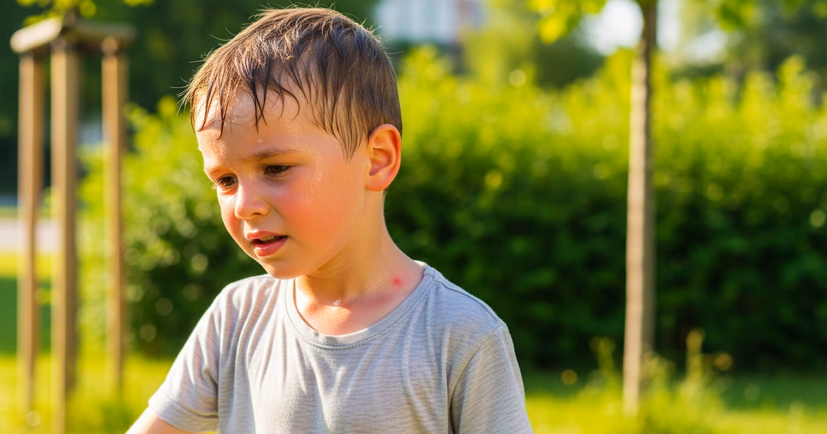 La piel reacciona al calor extremo: cómo prevenir un trastorno frecuente en niños y bebés