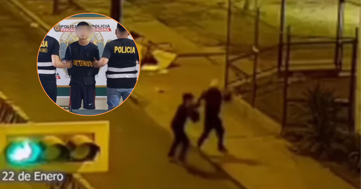 SJL: Policía captura al presunto asesino de joven universitario apuñalado en el Rímac
