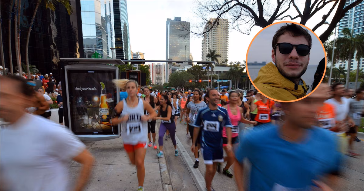 La Maratón de Miami registra su primera víctima: murió un corredor de 33 años tras descompensarse