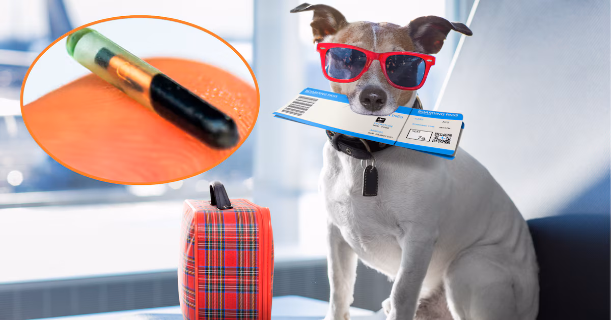 Viajar al extranjero con mascotas ahora requiere un microchip para garantizar su identificación y seguridad