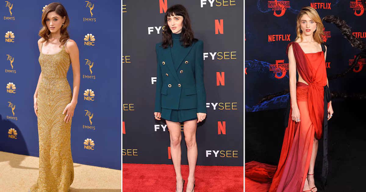 Natalia Dyer, ícono mundial de la moda: los mejores looks de la actriz de ‘Stranger Things’.