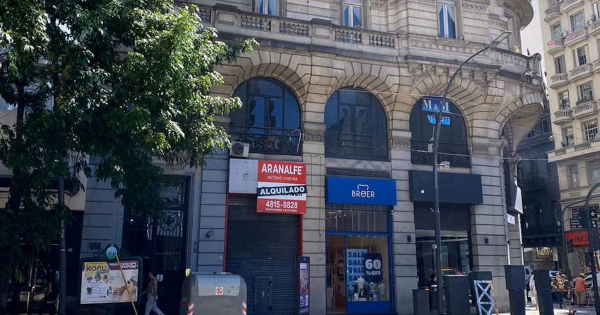La tasa de ocupación de locales en CABA se ubicó en el nivel más bajo desde 2022