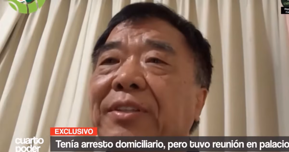José Jerí fue visitado tres veces en Palacio por otro empresario chino con arresto domiciliario y vínculos criminales