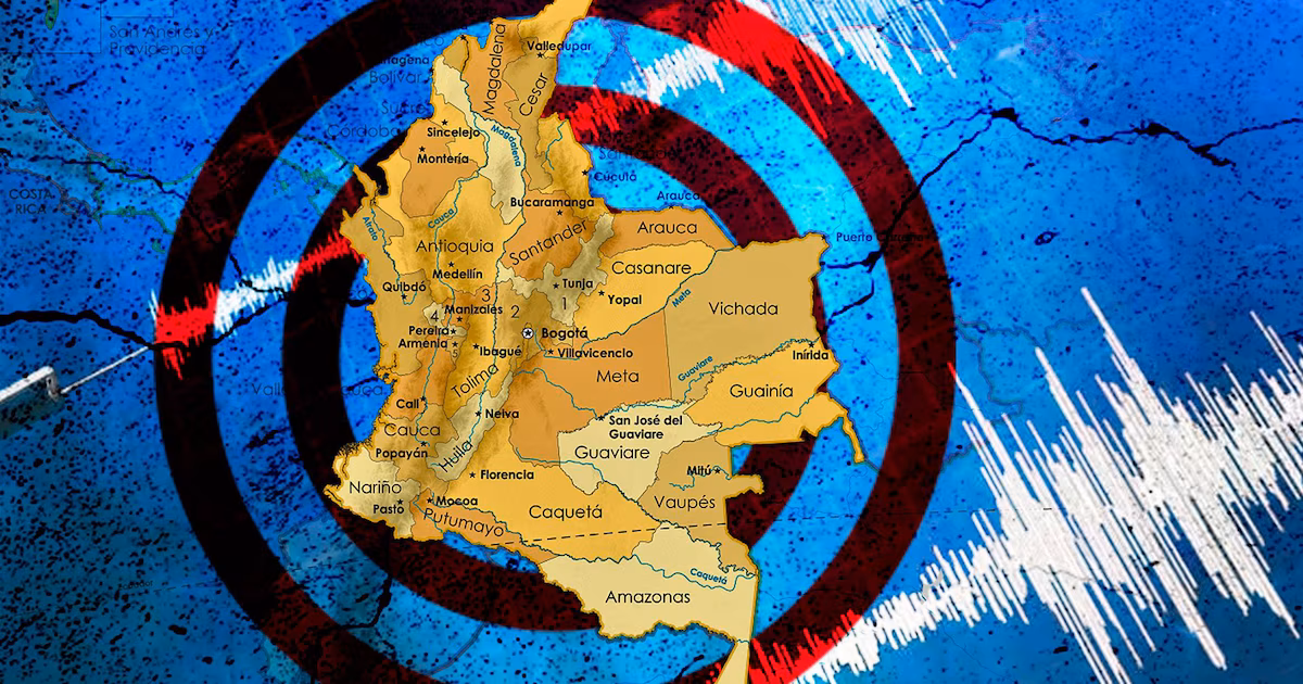 Terremoto hoy: Se registró un temblor en Santander