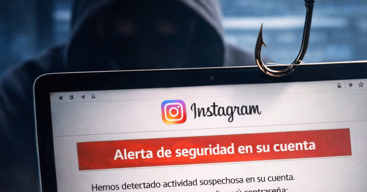 Un simple correo electrónico puede comprometer tu cuenta de Instagram: si lo recibes debes de eliminarlo de inmediato