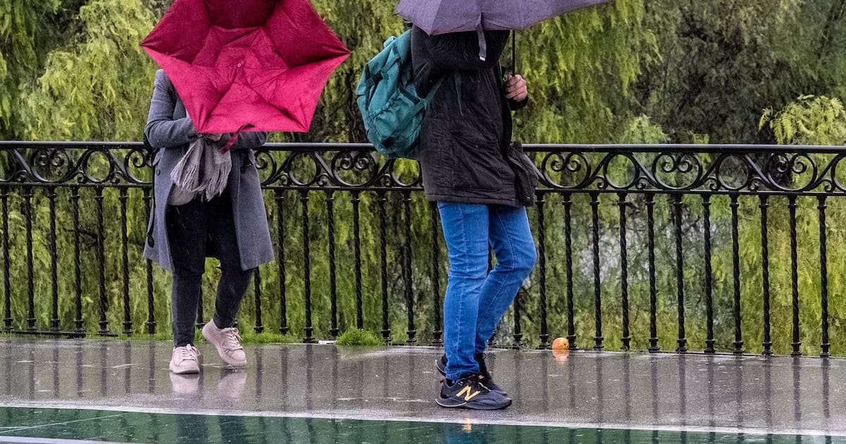 La borrasca Joseph obliga a suspender las clases en Extremadura y 77 municipios de Andalucía