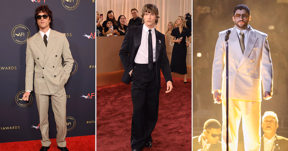 El regreso del «nudo invisible»: cómo la corbata conquista los looks masculinos en las alfombras rojas