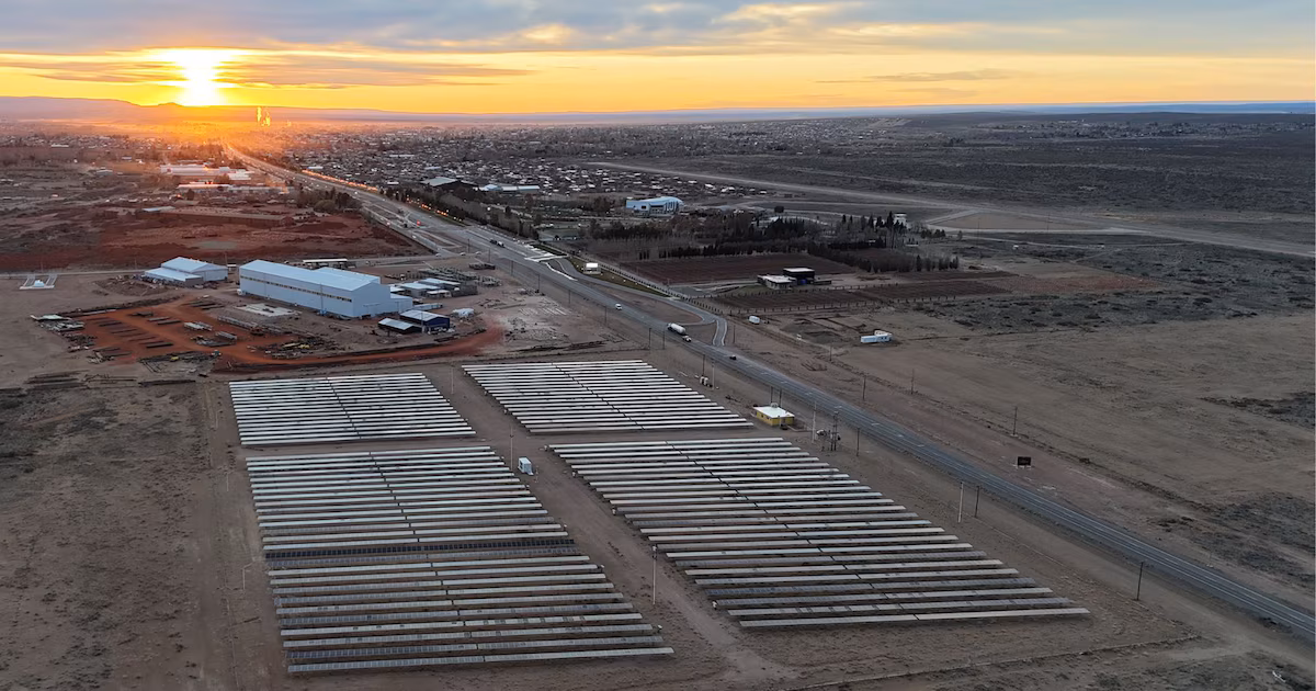 Neuquén suma inversión internacional para ampliar uno de sus parques solares clave
