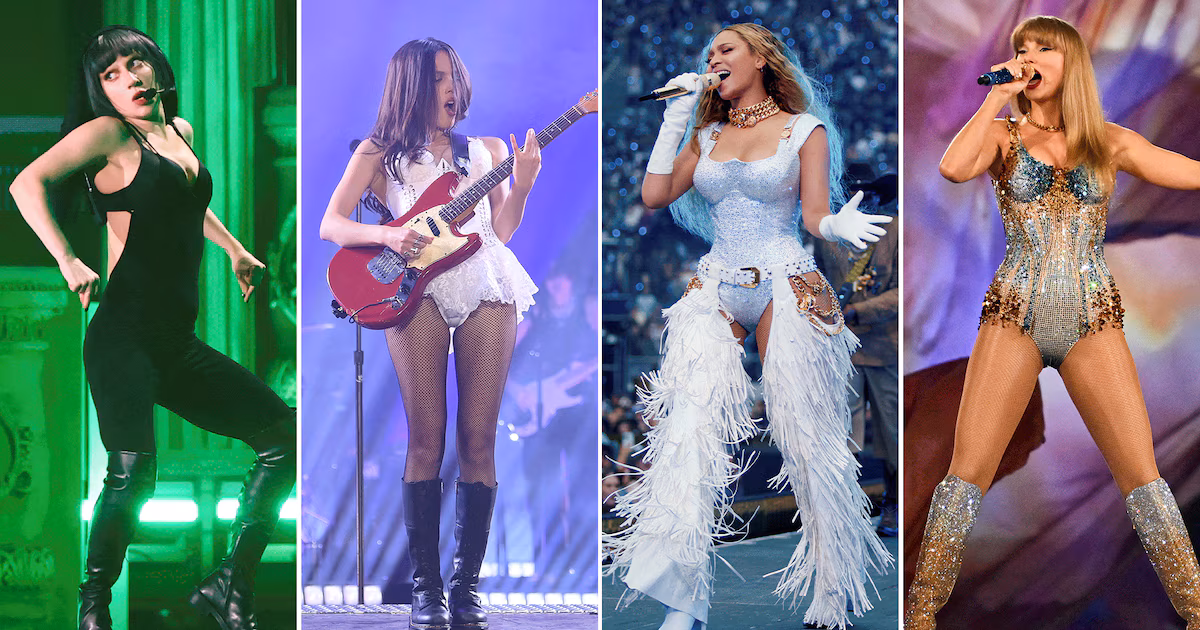 De Dua Lipa a Taylor Swift: las botas dominan los impactantes looks de las divas del pop