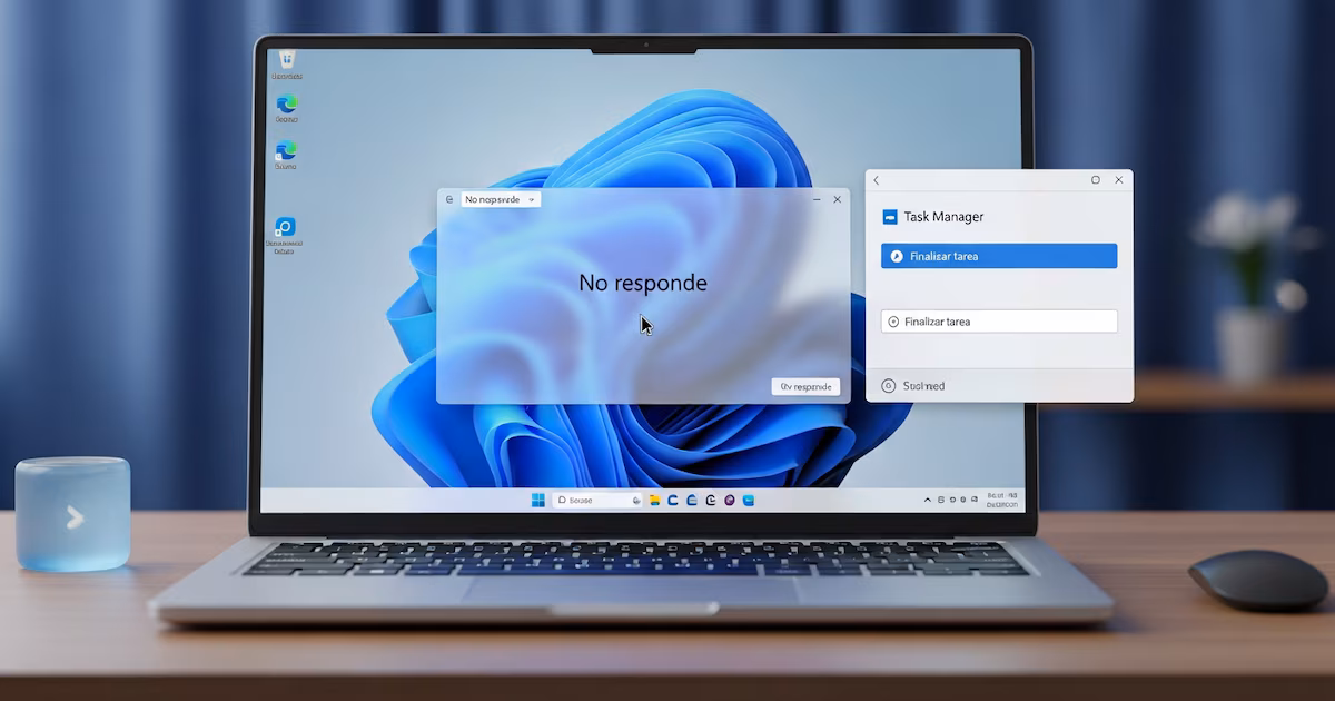 Aplicaciones congeladas en Windows 11: cómo cerrarlas cuando no responden