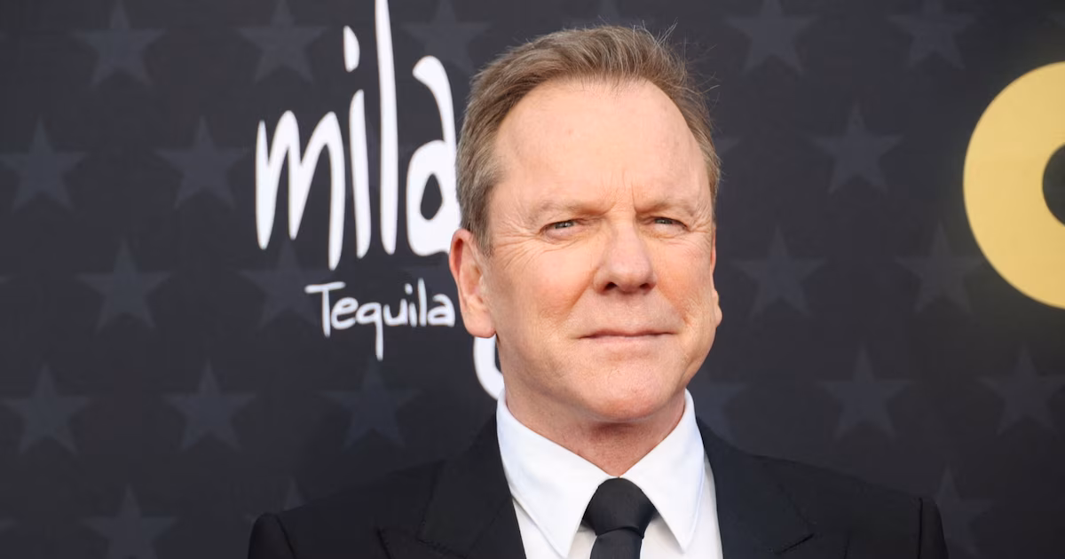 Kiefer Sutherland es arrestado por presuntas amenazas criminales a un chofer de aplicación