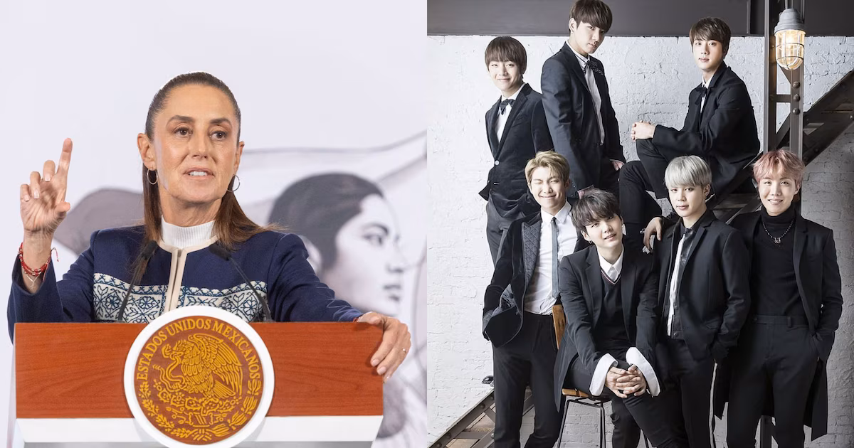 ARMY de México y Sheinbaum aparecen en la TV nacional de Corea por quejas en boletos de BTS