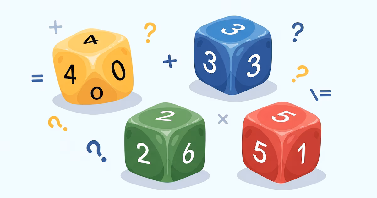 Los dados que desafían la intuición matemática