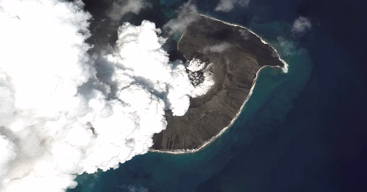 La sorprendente conexión entre los meteotsunamis en las costas de Argentina y Uruguay y la erupción de un volcán
