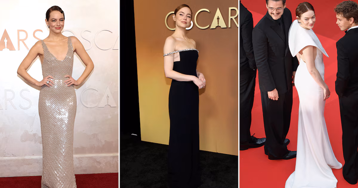 Emma Stone bate récords en los Oscar y deslumbra en la moda: sus ocho looks más icónicos