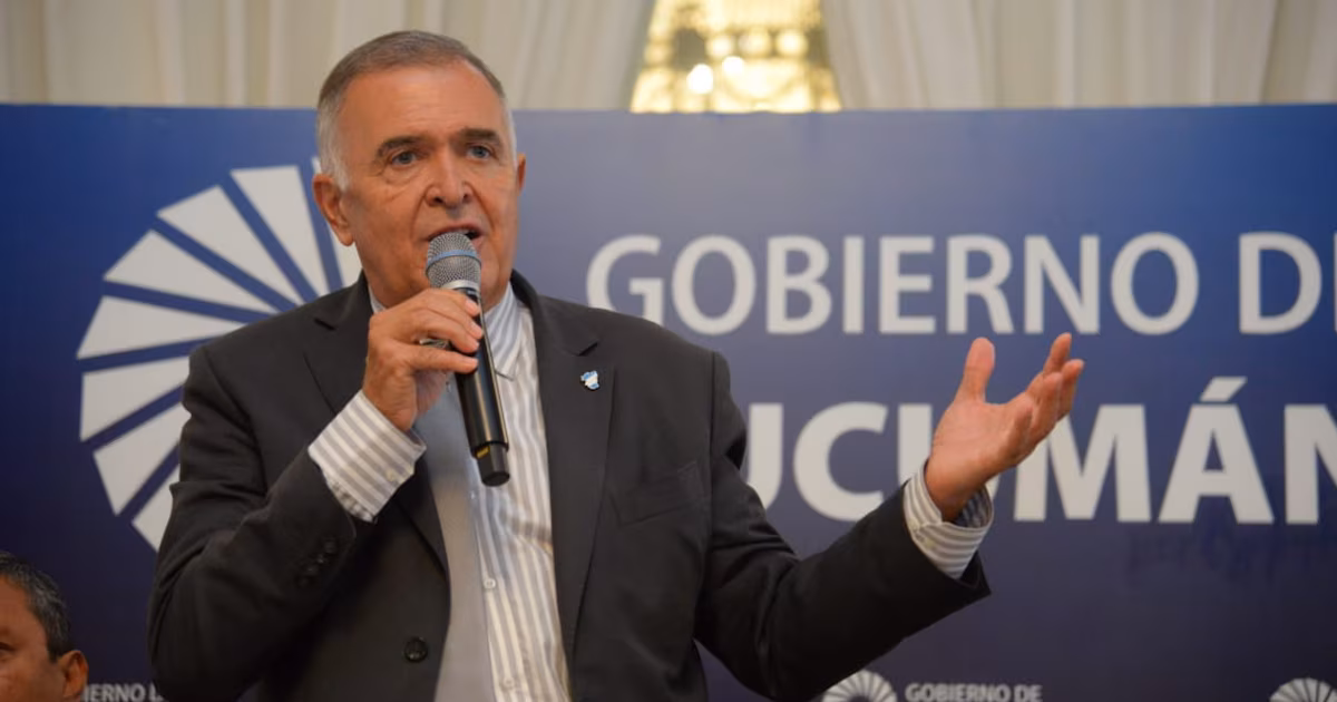 El gobernador de Tucumán, Osvaldo Jaldo, apoyó el operativo de Estados Unidos en Venezuela: “Sacó a un dictador”