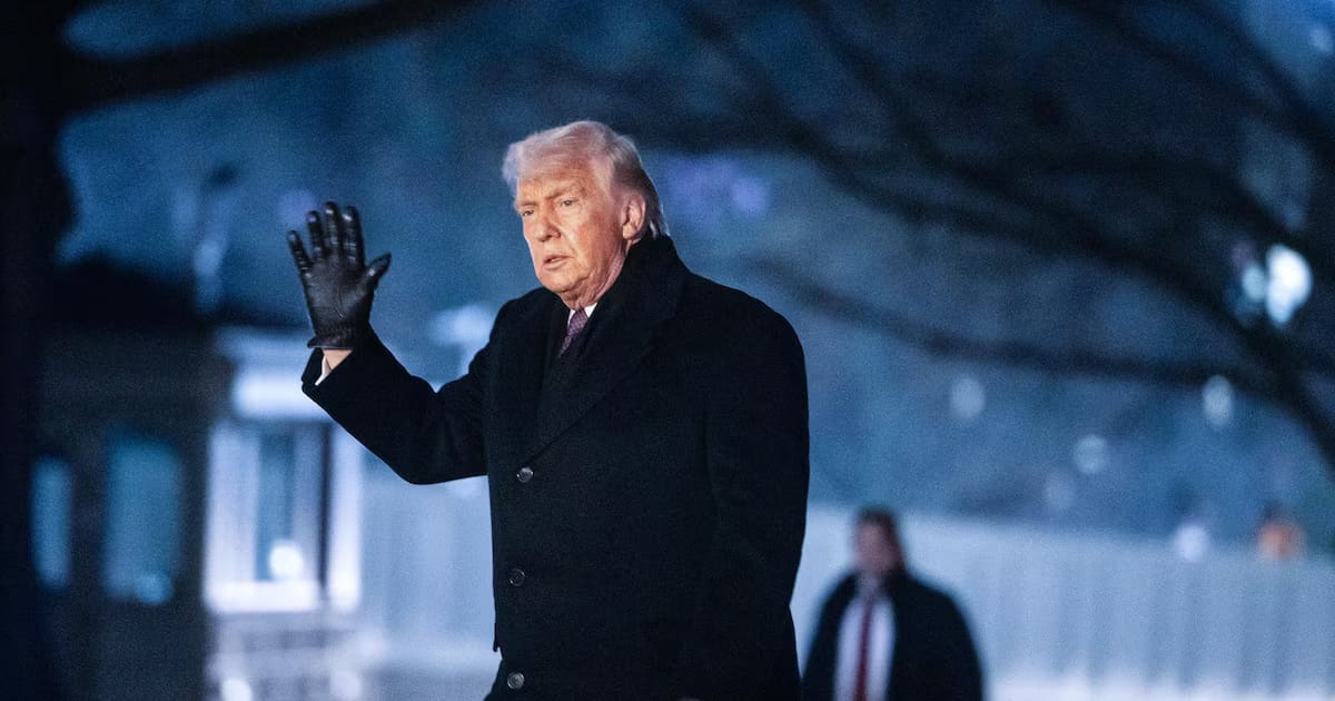 Donald Trump anunció una coordinación federal ante la “histórica tormenta invernal” que azotará Estados Unidos