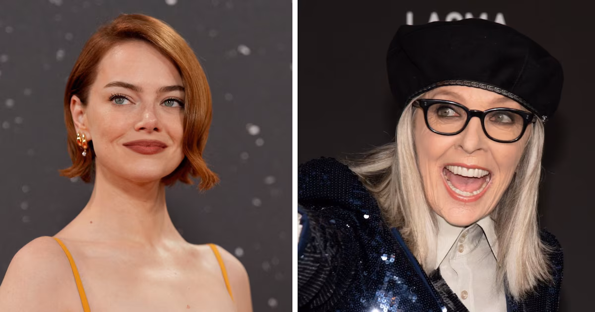 “Fue y será mi maestra y referente”, la conmovedora confesión de Emma Stone sobre Diane Keaton