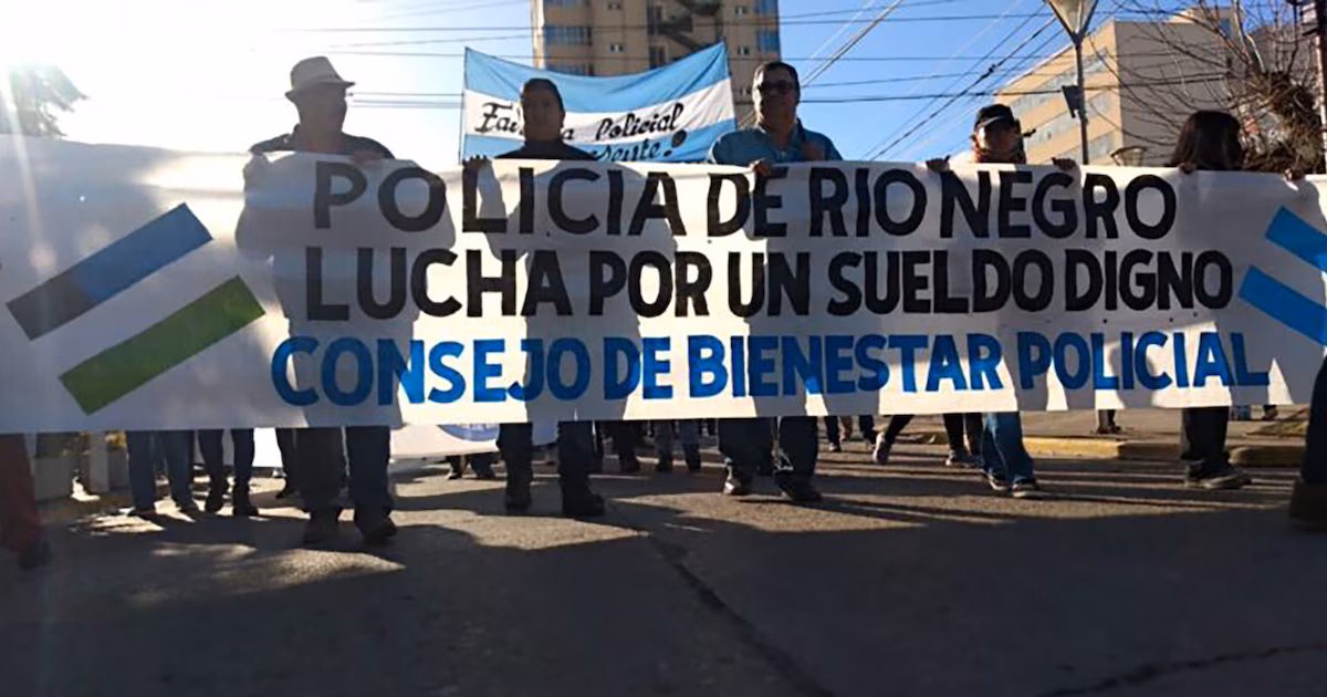 Efecto Santa Fe: Policías y cárceles de Río Negro se niegan a aumentar cupos y amenazan con acampar indefinidamente en Viedma