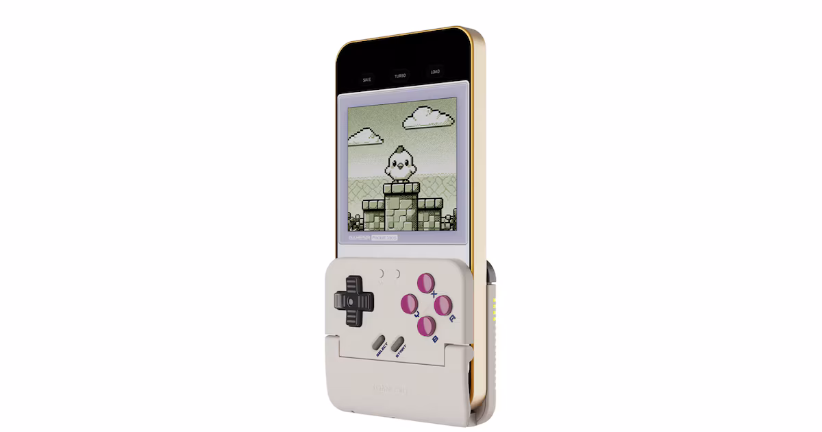 Este dispositivo convierte tu smartphone en una Game Boy de bolsillo