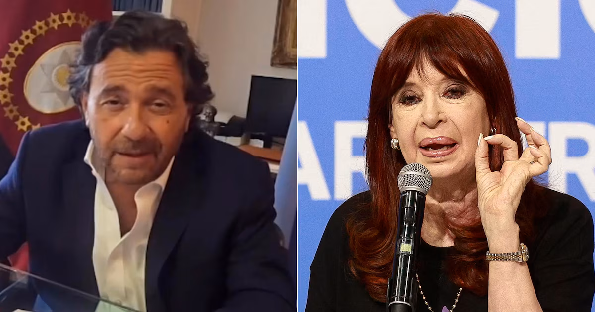 Gustavo Sáenz vuelve a criticar gestión de Cristina Kirchner en el PJ: «Señora Pyme».