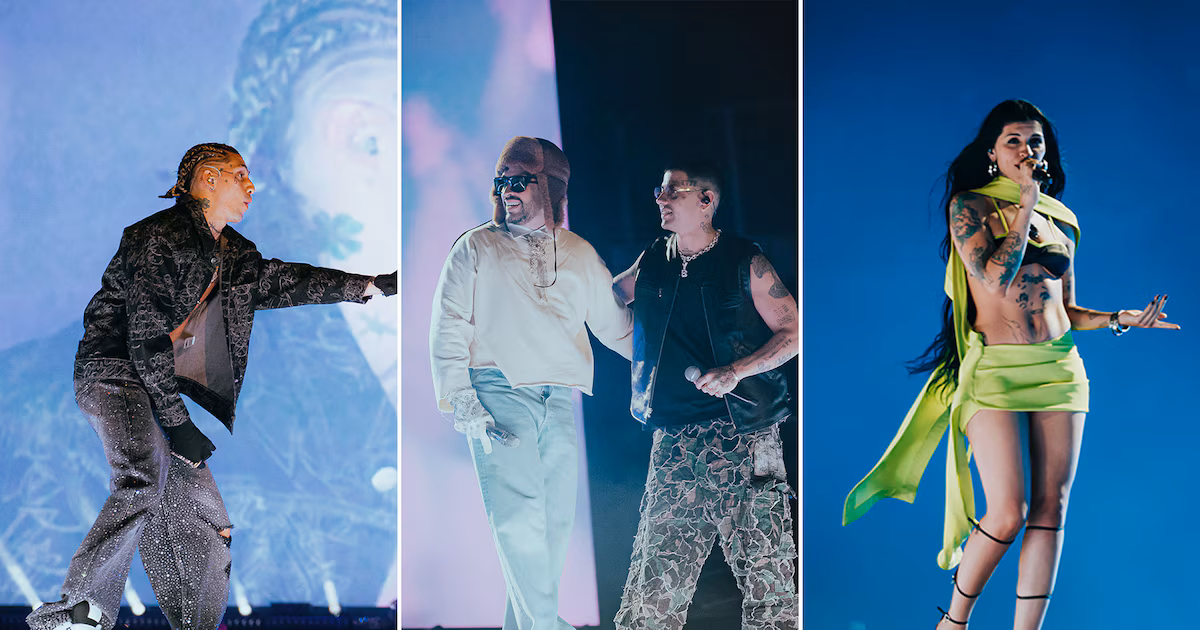 Desfile Urbano de Bad Bunny: Duki, Khea y Cazzu deslumbraron con sus looks para la segunda noche