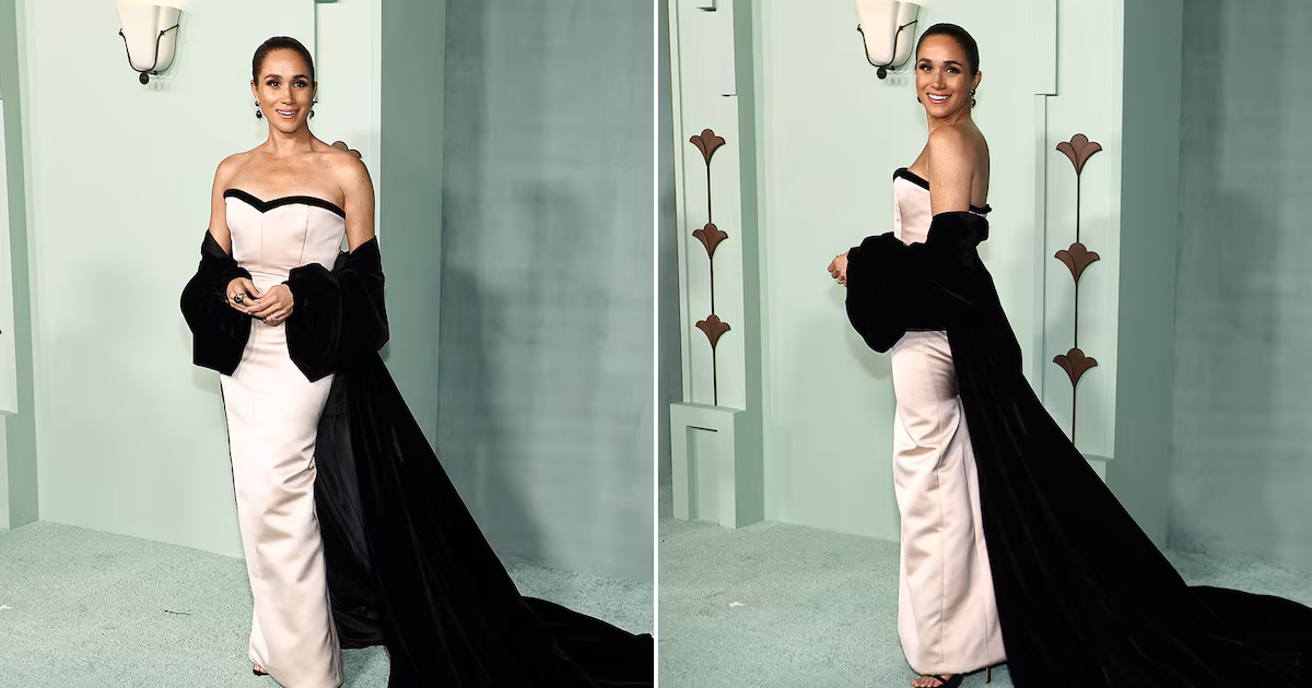 Meghan Markle deslumbra con look inspirado en el glamour del Viejo Hollywood