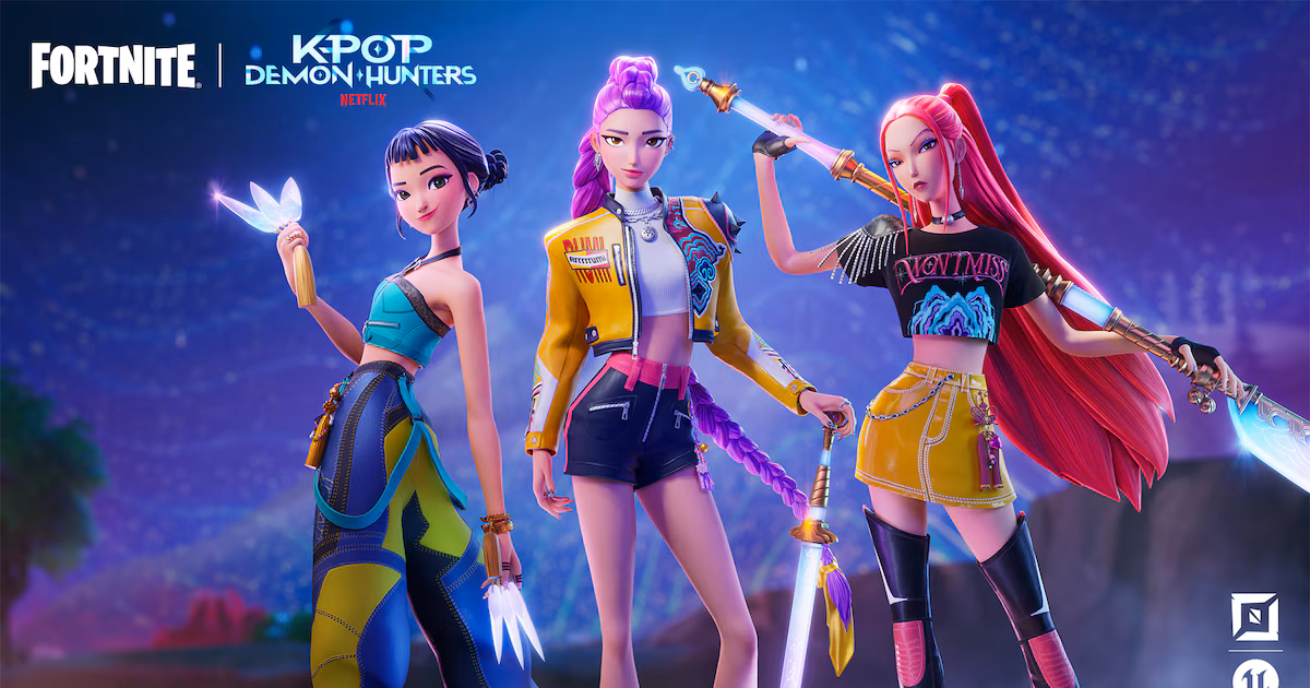 Fortnite celebra San Valentín 2026 con niveles gratuitos y skin K-Pop de Las Guerreras