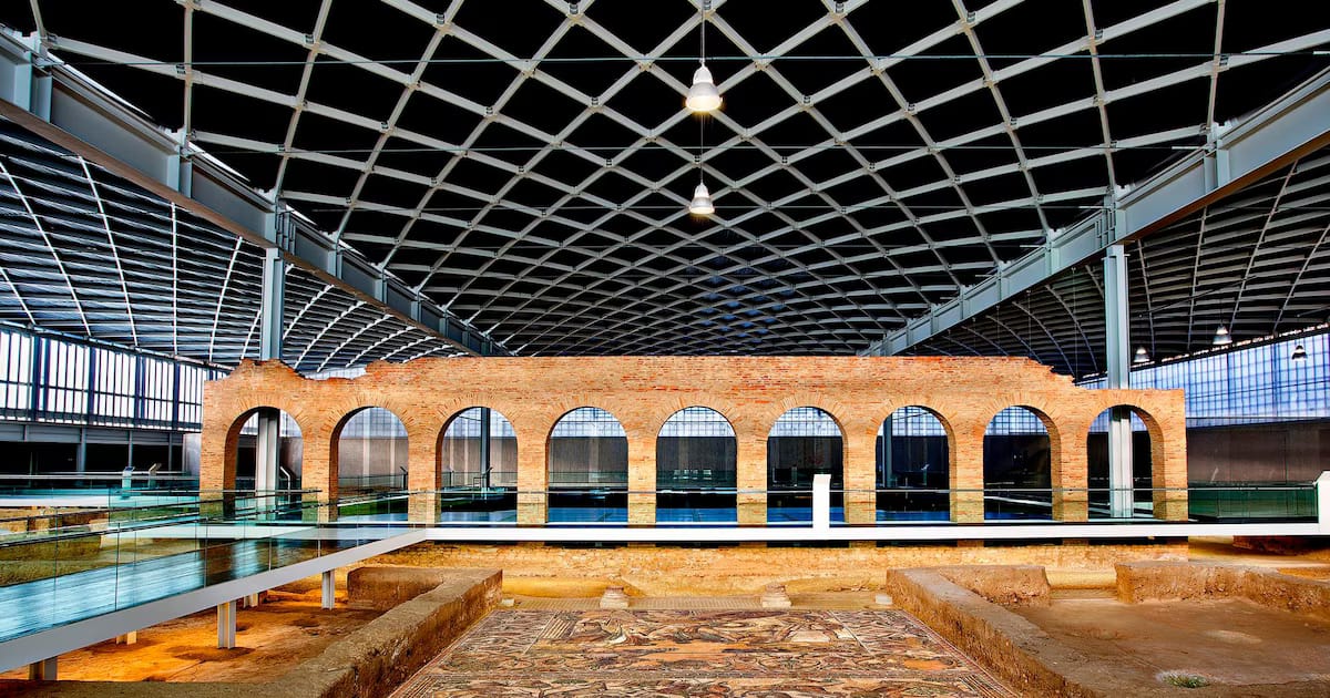 Villa romana descubierta accidentalmente en Palencia con el mayor conjunto de mosaicos de España