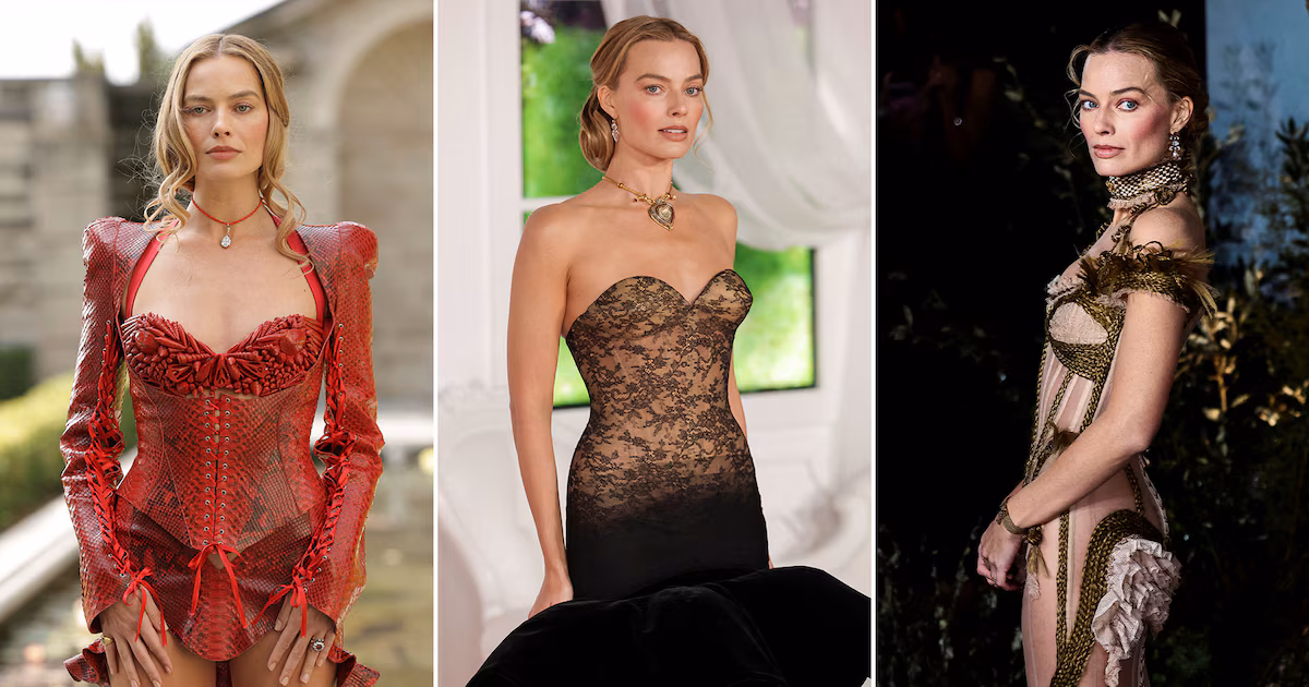 Cómo Margot Robbie redefinió la elegancia y la originalidad en la alfombra roja: sus mejores looks