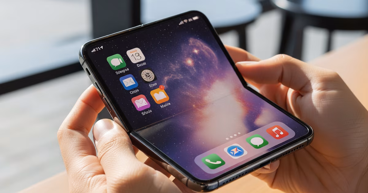 Apple se prepara para lanzar el primer iPhone plegable, se filtró la capacidad de la batería