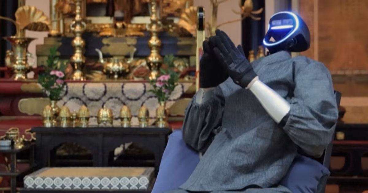 Japón lanza monje robot entrenado en escrituras budistas