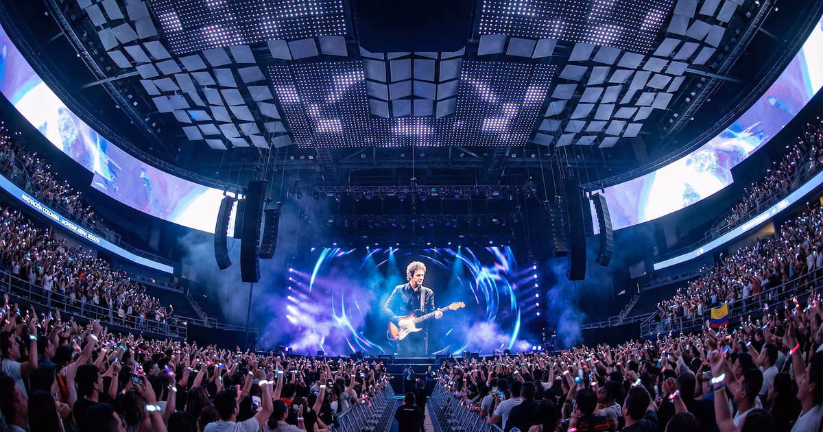 De los hologramas de Gustavo Cerati a más de 4.000 paneles anti-eco para conciertos y recitales: la tecnología de Colombia
