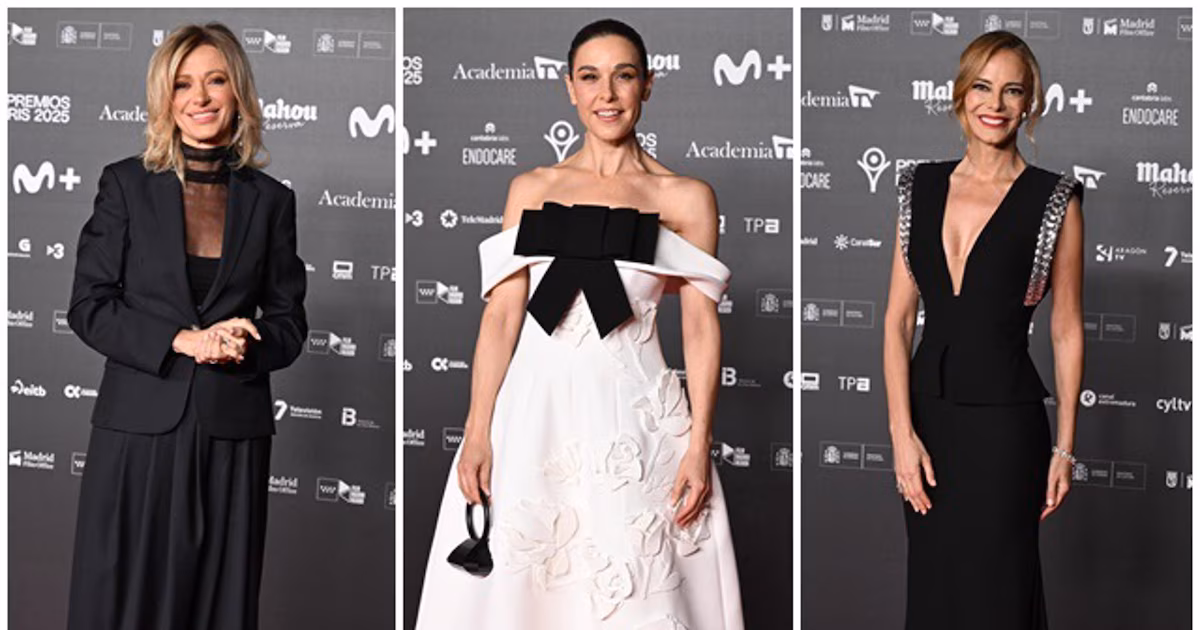 Paula Vázquez, Susanna Griso y Raquel S. Silva demostraron pura elegancia en la abarrotada alfombra roja de los Premios Iris