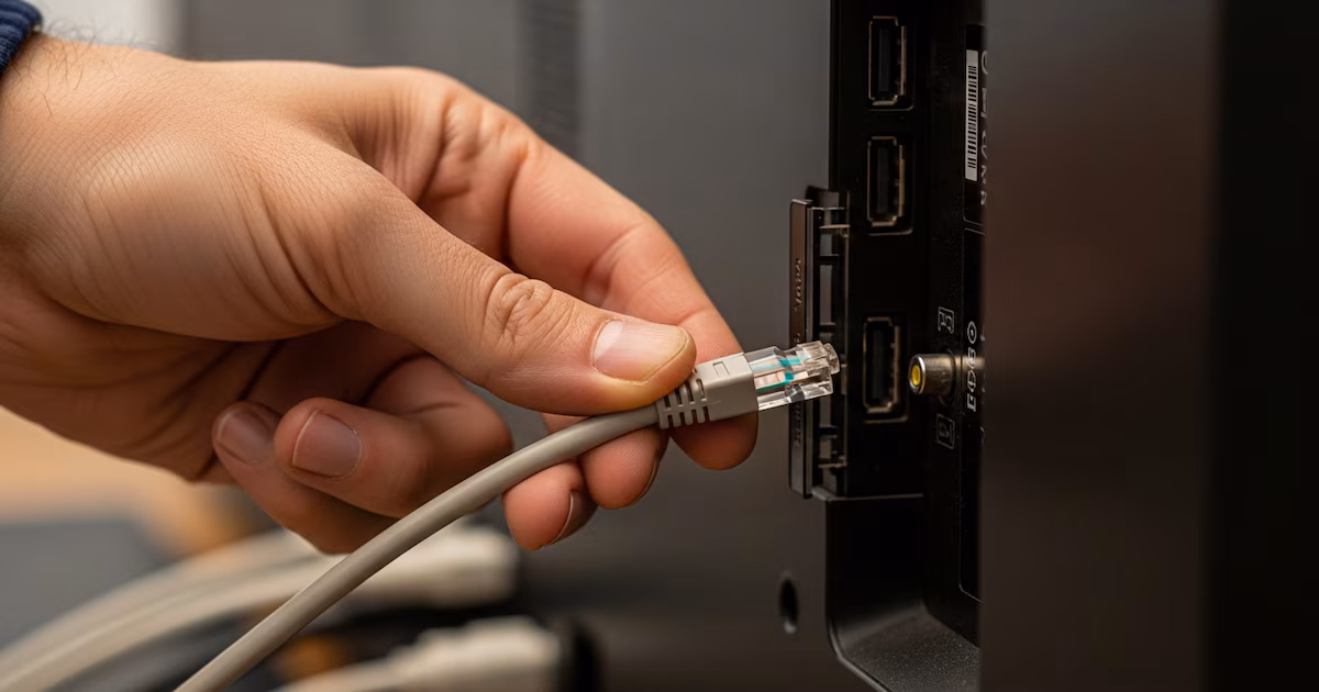 Conectar un televisor a una red de cable tiene un problema que mucha gente pasa por alto