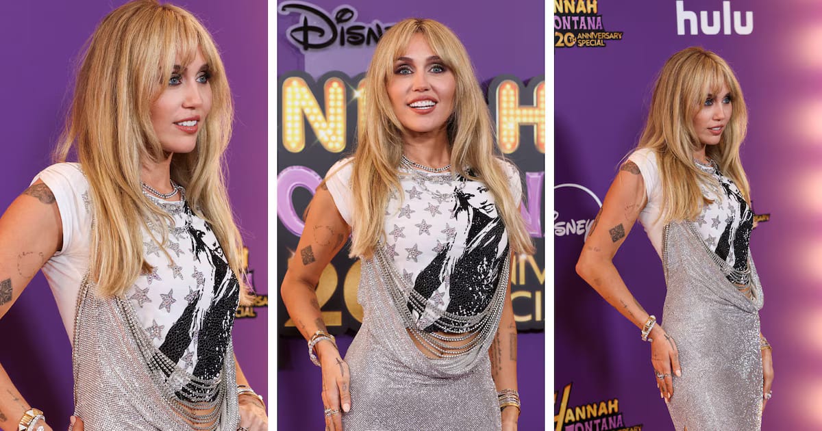 El look de Miley Cyrus se inspiró en Hannah Montana: un brillante homenaje a la nostalgia pop