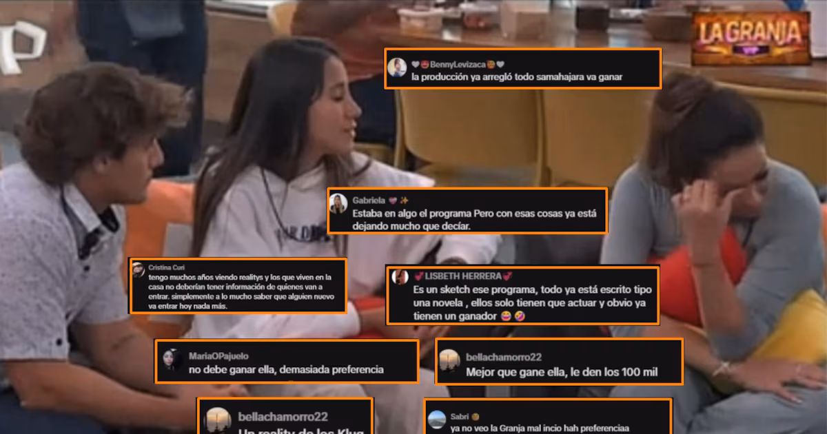Usuarios cuestionan la transparencia de La Granja VIP y que gane Samahara Lobatón: “Ya sabemos quién ganará 100.000 soles”