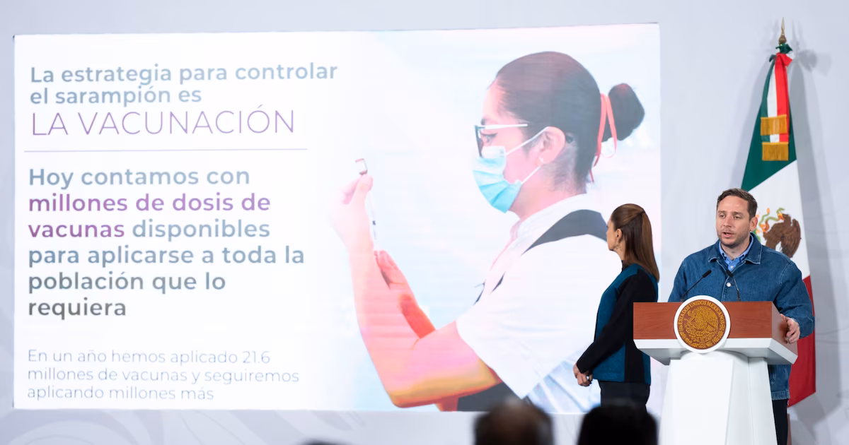 Han administrado más de 8 millones de dosis de vacuna contra el sarampión en tres semanas y exigen vacunas en los estados con más casos