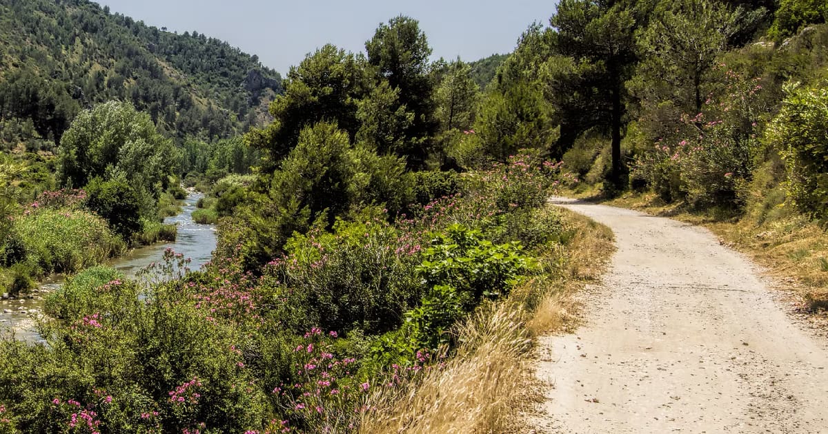 Increíbles rutas entre túneles, montañas y ríos conquistan a excursionistas y ciclistas en Valencia y Alicante